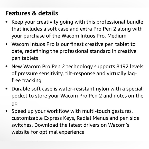 Pro Bundle, Wacom Intuos Pro - Picture 2 of 2
